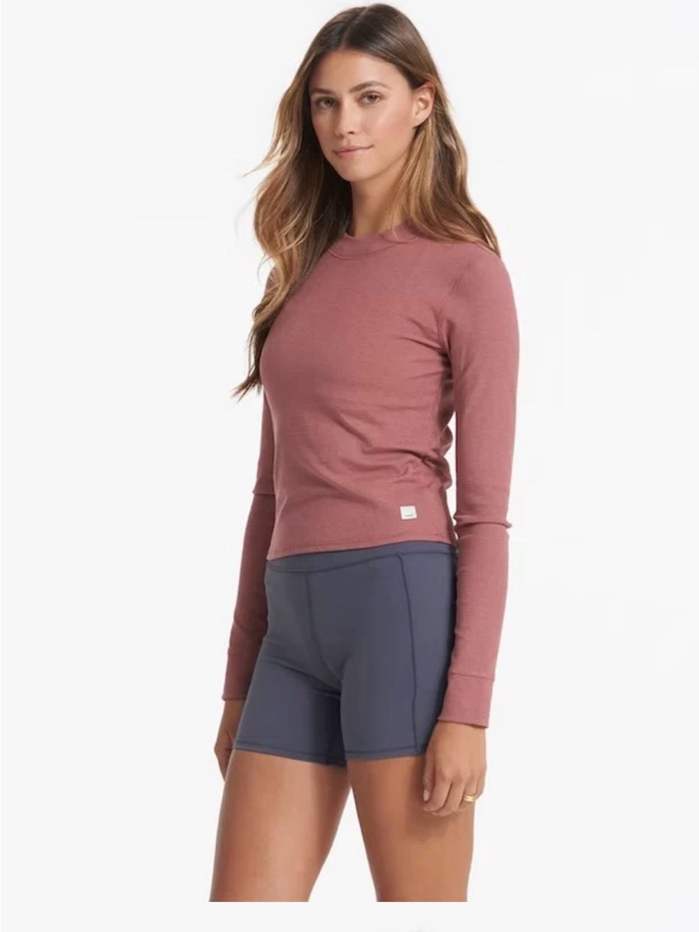 Vuori Mudra Fitted Long Sleeve T-Shirt - Small